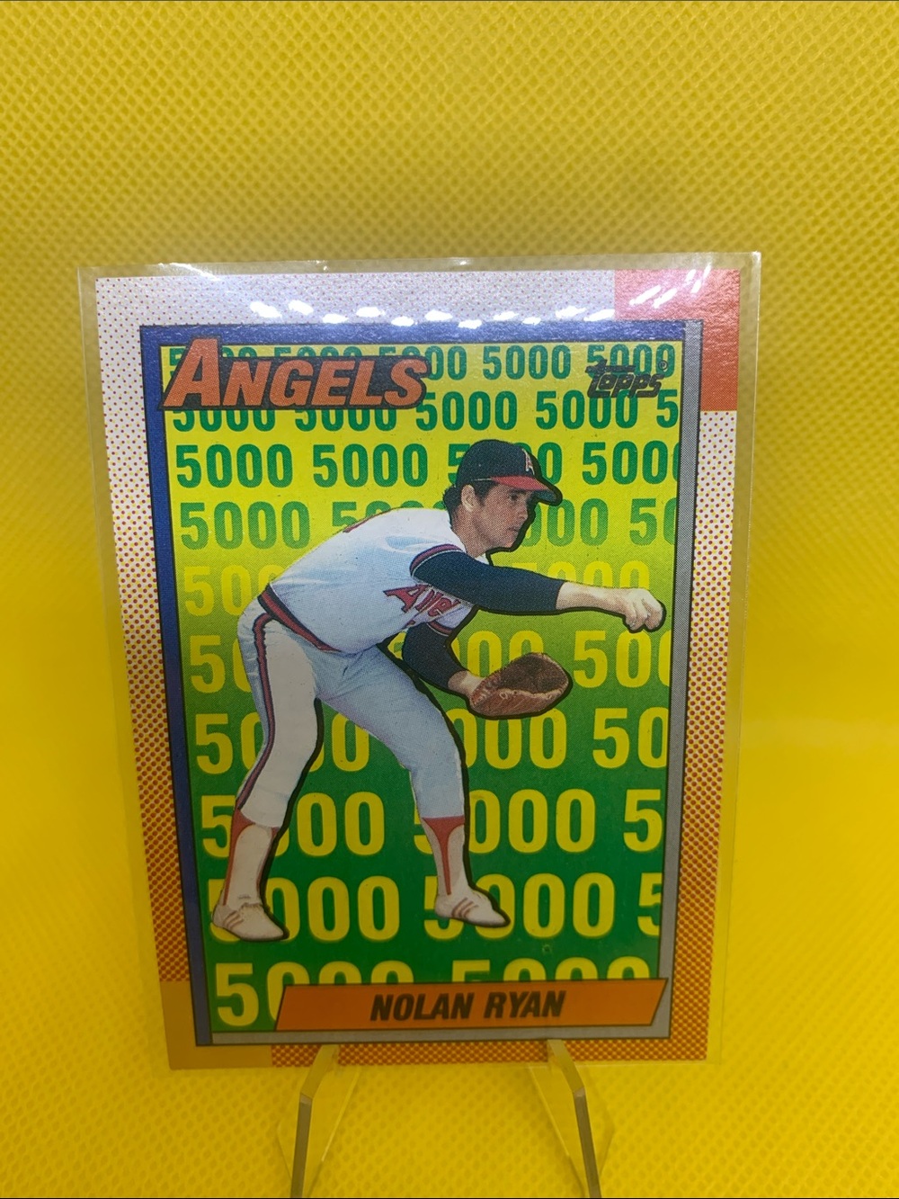 Nolan Ryan 5000 K's Baseball Card Set In Cases MLB Hall of Fame Pitching Legend! - Picture 5 of 9